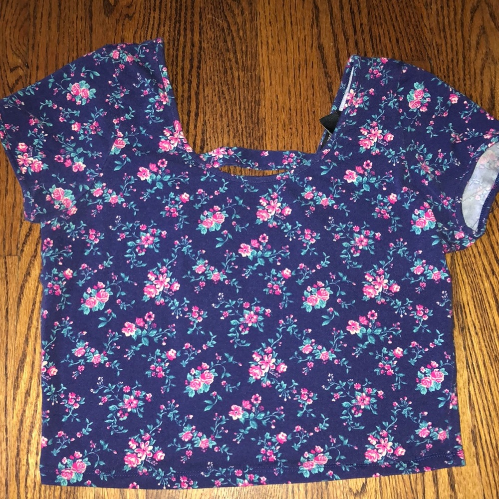 Floral Crop Top